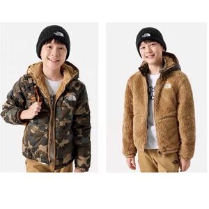 The North Face Boys' Reversible Mt Chimbo Full Zip Hooded Jacket/XXL(18/20)